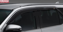 Load image into Gallery viewer, PACKAGE TOYOTA FORTUNER 2015-2025  GR SPORT BUMPER TRIM PROTECTOR HB BRAND+GR SPORT GENUINE WIND DEFLECTORS