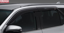 Load image into Gallery viewer, GENUINE TOYOTA FORTUNER 2015-2024  WEATHER GUARDS / WIND DEFLECTORS