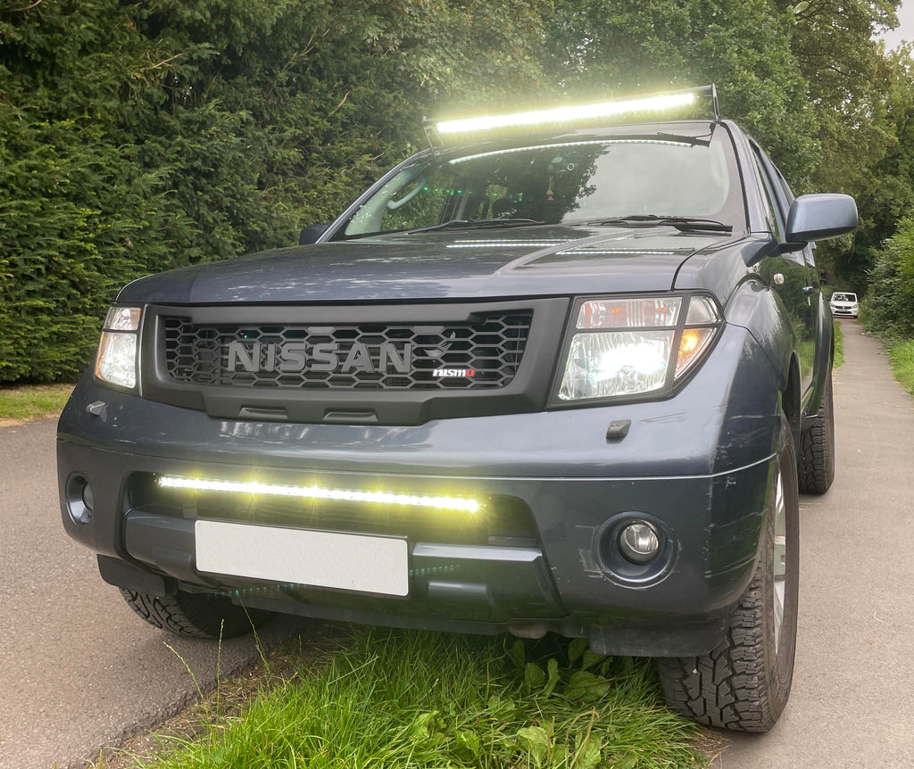 NISSAN NAVARA D40 GRILL NEW VERSION  2005-2010 PRE-FACELIFT  NEW RELEASE