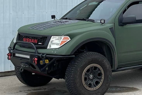 NISSAN NAVARA D40 GRILL NEW VERSION  2005-2010 PRE-FACELIFT  NEW RELEASE RED VERSION