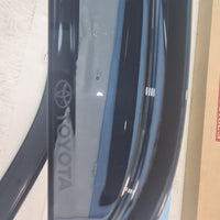 GENUINE WEATHER GUARDS 4 DOOR CAB FITS TOYOTA HILUX  2026 OEM