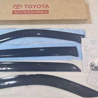PACKAGE DEAL GENUINE BLACK GRILL + WEATHERGUARDS
