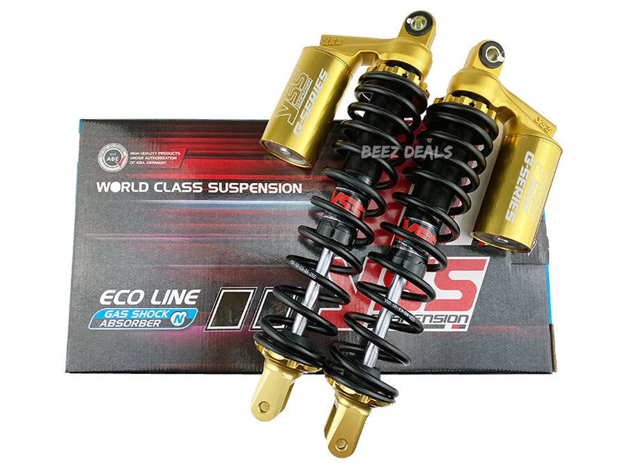 YSS Shock Absorber Adjustable G-Series Gold Edition Black YAMAHA X-MAX 300 XMAX