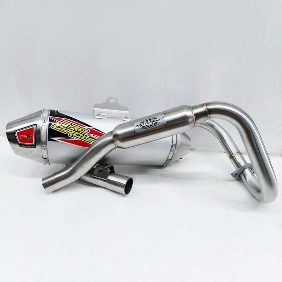 Racing Full System Exhaust Pipe Kit Pro T-6 FOR KAWASAKI KLX230L KLX230R