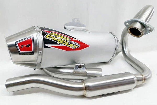 Racing Full System Exhaust Pipe Kit Pro T-6 FOR KAWASAKI KLX230L KLX230R