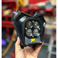 LED White Light Headlights With Matching Plug Fit For Kawasaki Klx230 2022-2024  TYP_Bikeshop (78)