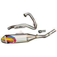 EXHAUST FULL SYSTEM RACING PIPE KIT STAINLESS STEEL FIT KAWASAKI KLX 230