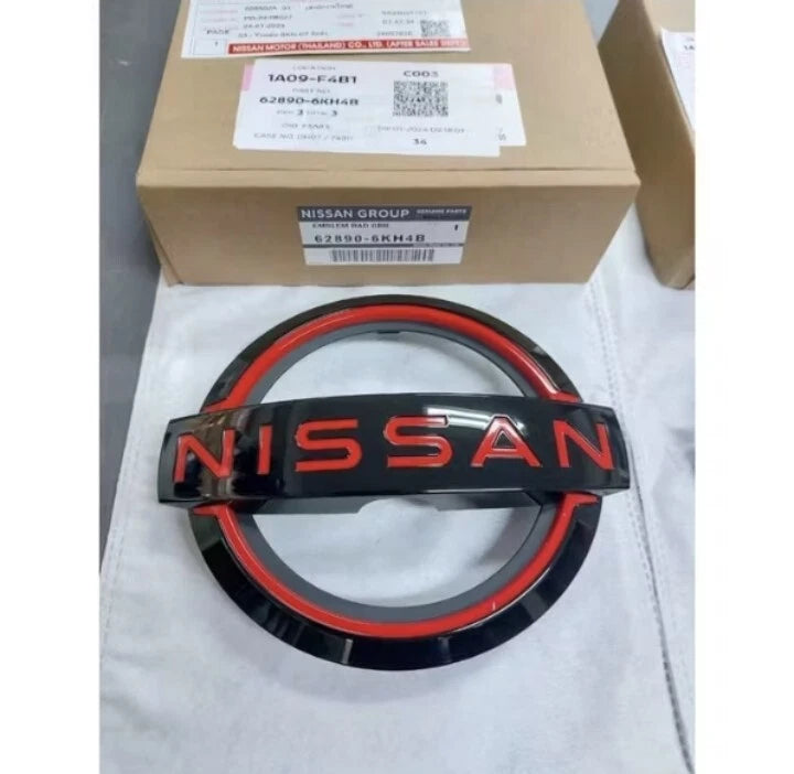 Nissan Navara D23 NP300 Frontier truck PRO-4X 2014-present RED/BLACK LOGOS (Copy)