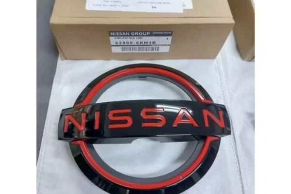 Nissan Navara D23 NP300 Frontier truck PRO-4X 2014-present RED/BLACK LOGOS (Copy)