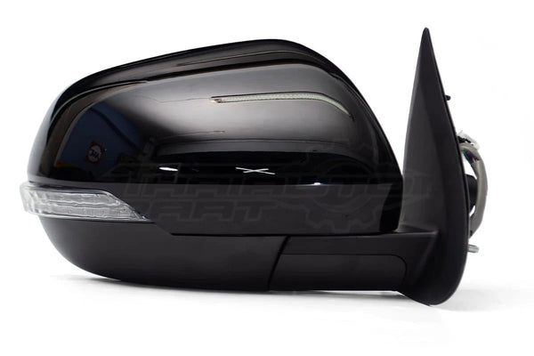 Mitsubishi Pajero Sport 2016-2023 RH Side Mirror Electric 7W Black W/Signal