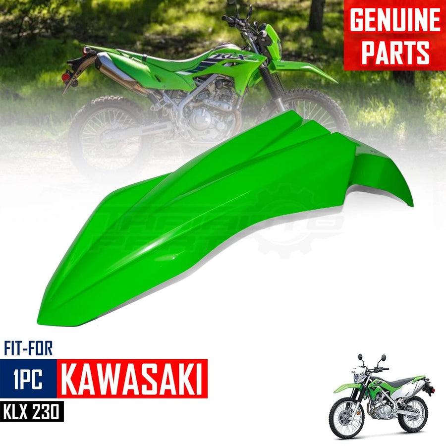 KAWASAKI KLX230 KLX 230 S SE SM R Enduro Fender Front Mudguard Green Genuine
