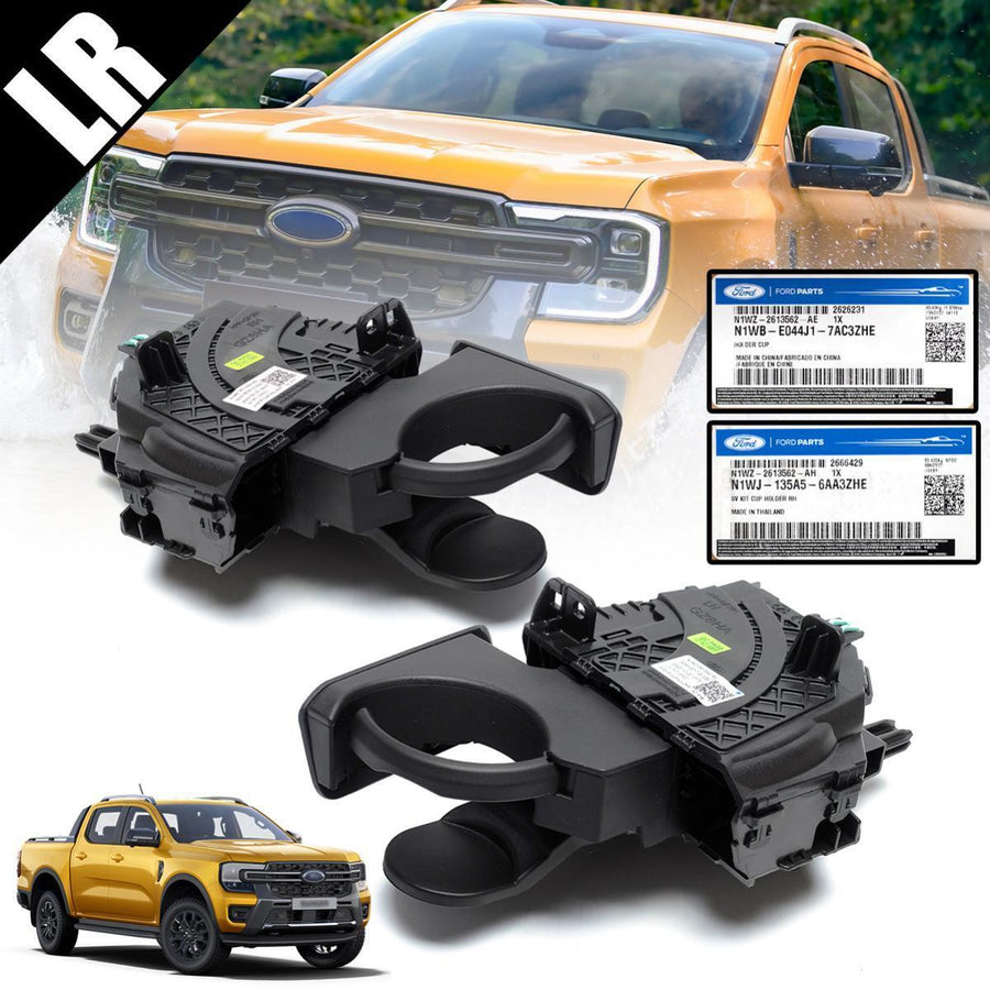 Genuine Ford Dash Cup holders to suit Next Gen Ranger. 2022-2026