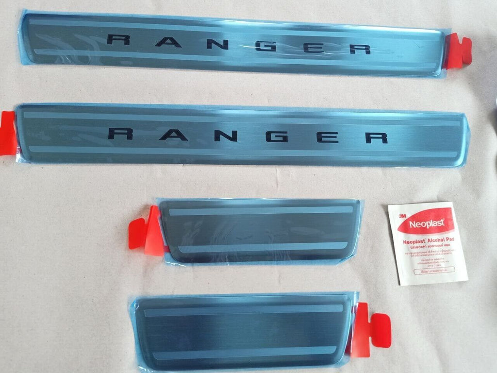Genuine Parts FORD RANGER SCUFF PLATES 2023-2026 – MANGORACING