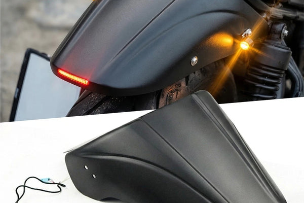 BLACK REAR TAIL TIDY FENDER ELIMINATOR LED FOR HONDA REBEL CMX 300 500 2017-25