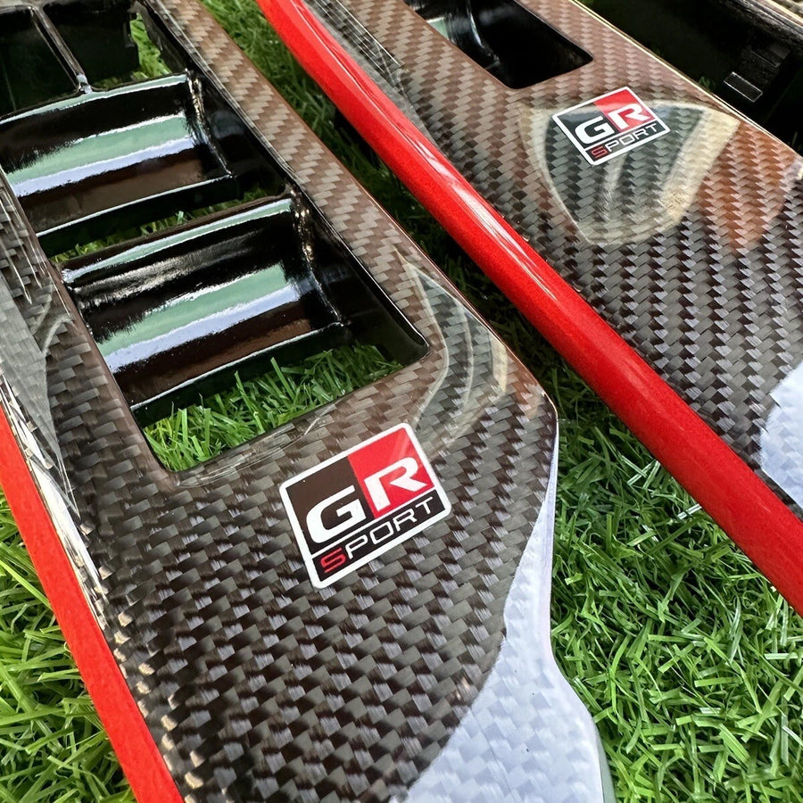 TOYOTA HILUX FORTUNER 2015-2023 FOR RHD CARBON WINDOW SWITCH PANEL SET OF4