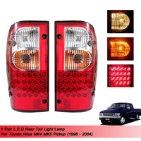Depo LED Tail Light Lamp Fits Toyota Hilux MK4 Pickup 1998 1999 2000 2001 - 2004