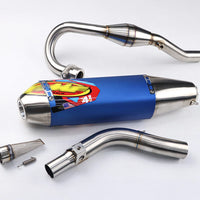 FULL SYSTEM EXHAUST MUFFLER PIPE BLUE RACHING FOR HONDA CRF300L RALLY 2020-2025