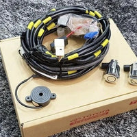 Genuine Toyota Hilux D-CAB Car Reverse Parking Sensor Rear 2 Sensors Radar Alarm