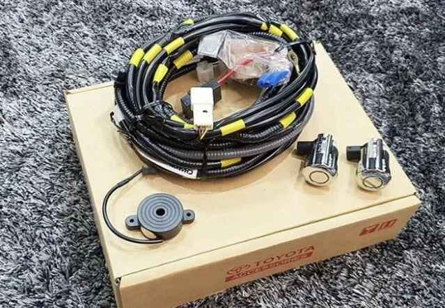 Genuine Toyota Hilux D-CAB Car Reverse Parking Sensor Rear 2 Sensors Radar Alarm