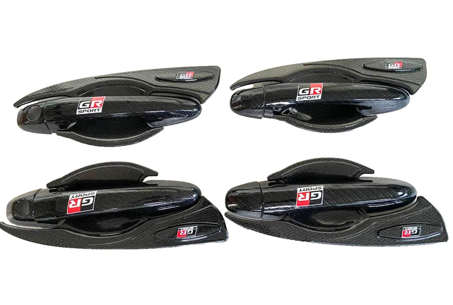 Toyota Hilux Fortuner 2015-26 GR SPORT Carbon Door Handle Cover & Bowl