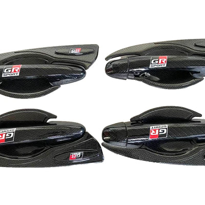 Toyota Hilux Fortuner 2015-26 GR SPORT Carbon Door Handle Cover & Bowl