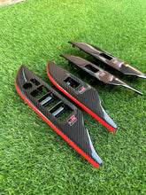 Load image into Gallery viewer, TOYOTA HILUX FORTUNER 2015-2023 FOR RHD CARBON WINDOW SWITCH PANEL SET OF4