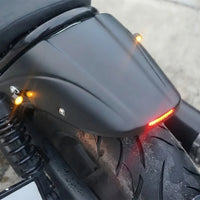 BLACK REAR TAIL TIDY FENDER ELIMINATOR LED FOR HONDA REBEL CMX 300 500 2017-25