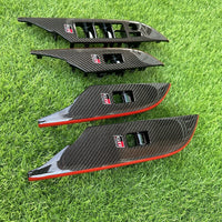 TOYOTA HILUX FORTUNER 2015-2023 FOR RHD CARBON WINDOW SWITCH PANEL SET OF4