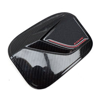 Fuel Oil Tank Cap Cover Trim Black  R1 For Honda Civic FC 4Dr 2016 2018