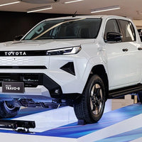 2026 New Hilux Scuff Plates Black ABS D Cab 4 DOOR  Genuine Toyota