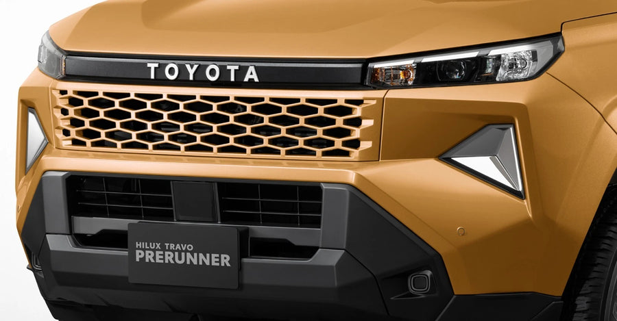 GENUINE FRONT BUMPER GARNISH TRIM SILVER 2 PCS FITS TOYOTA HILUX  2026 OEM