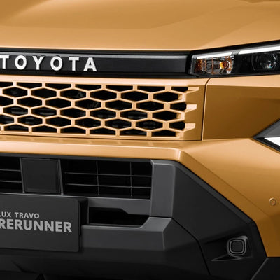 GENUINE FRONT BUMPER GARNISH TRIM SILVER 2 PCS FITS TOYOTA HILUX  2026 OEM