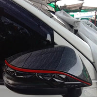 TOYOTA HILUX  / FORTUNER 2015-2024 COVER SIDE MIRROR COVERS/CARBON  BLACK