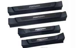 TOYOTA FORTUNER 2015-2025 SCUFF PLATE COVER BLACK PLASTIC