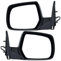 For Ford Ranger Mazda BT-50 2006-2009 Pair LR Side Mirror Chrome Electric 7Wires