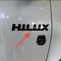 TOYOTA HILUX 2015-2025 GENUINE DOOR LOGO'S L/R