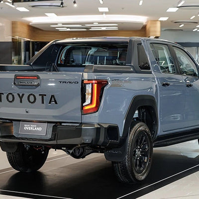 TOYOTA HILUX 2026 TAILGATE LOGO ABS BLACK