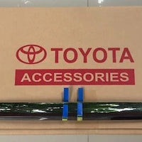 GENUINE For Toyota Fortuner 2016-2026 ABS Chrome Rear license plate decorative