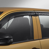 PACKAGE DEAL GENUINE BLACK GRILL + WEATHERGUARDS