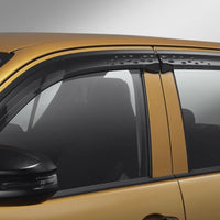 GENUINE SUN VISOR WIND DEFLECTOR DOUBLE CAB FITS TOYOTA HILUX TRAVO 2026 OEM
