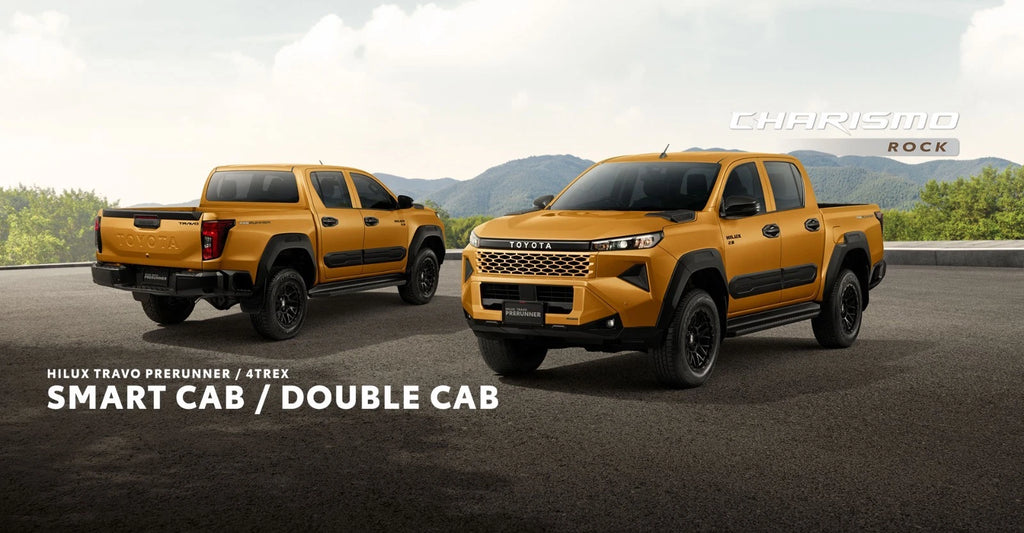 GENUINE SUN VISOR WIND DEFLECTOR DOUBLE CAB FITS TOYOTA HILUX TRAVO 2026 OEM