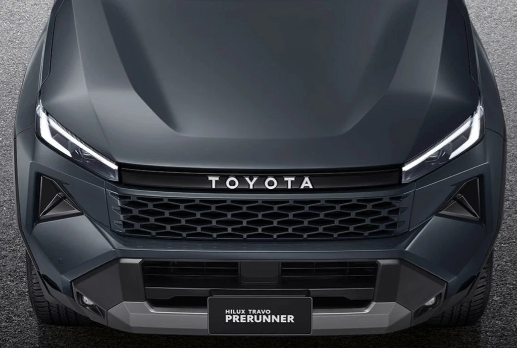 GENUINE SUN VISOR WIND DEFLECTOR DOUBLE CAB FITS TOYOTA HILUX TRAVO 2026 OEM