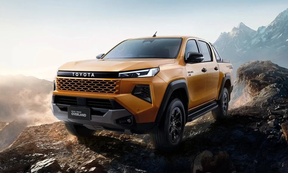 GENUINE SUN VISOR WIND DEFLECTOR DOUBLE CAB FITS TOYOTA HILUX TRAVO 2026 OEM