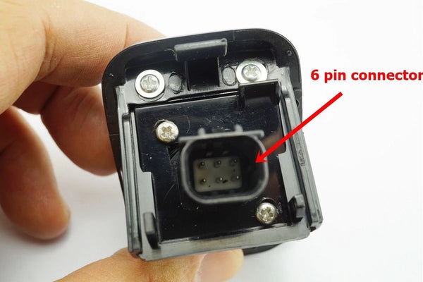 GENUINE TOYOTA HILUX REVERSE CAMERA WITH PLUG CONNECTOR 6 PIN