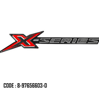Genuine Rear Logo X-Series Badge For All New Isuzu Dmax X-Series 2020-22