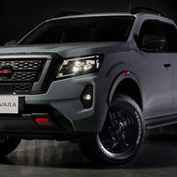 Nissan Navara D23 NP300 Frontier truck PRO-4X 2014-present RED/BLACK LOGOS