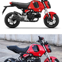 FIT HONDA GROM 125 2021-2024 REAR FAIRING COVER TRIM TAIL COWL SEAT MATTE BLACK