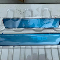 GENUINE TRD SCUFF PLATE STAINLESS COVER FIT TOYOTA HILUX REVO SR5 M70 M80 4DOOR