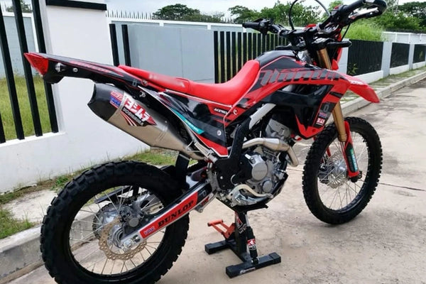 Exhaust Full System Stainless Steel Carbon For Honda CRF300 L Rally Enduro Crf