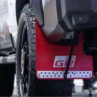 Red GR Mud Flaps Splash Guards for New Toyota Hilux  2026-Present Set of 4